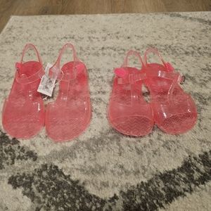 NWT Girl Spring/Summer Jelly Sandals